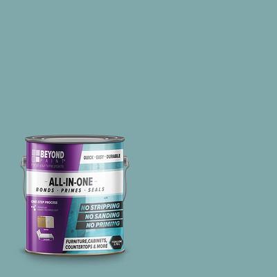 Beyond Paint 1-Pint Bright White Furniture, Cabinet, Countertop and More Multi-Surface All-In-One Interior/Exterior Refinishing Paint