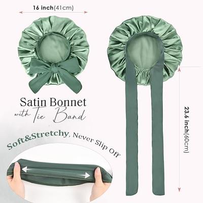 Yanideer Satin Bonnet Silk Bonnet Hair Bonnet for Sleeping Bonnets