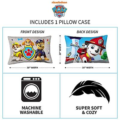 Paw Patrol Fitted Toddler Sheet and Pillow Case Set, Red