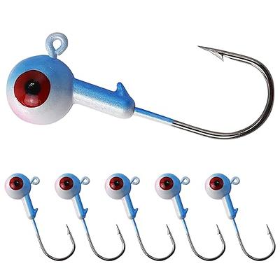 Reaction Tackle Tungsten Swimbait Jig Heads - 3D Realistic Eyes