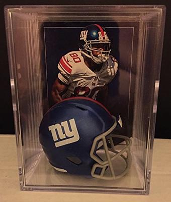 : New York Giants NFL Helmet Shadowbox w/Saquon Barkley card :  Sports & Outdoors