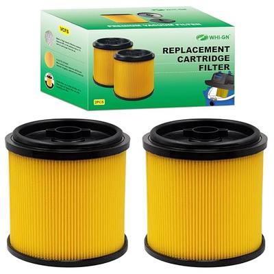 HQRP 2-Pack Washable Filter Compatible with Black & Decker BDH2000PL,  BDH1600PL, BDH2020FLFH, BDH1620FLFH, BDH2020FL Flex Lithium Pivot Vac  Vacuums