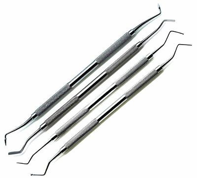 Heidemann Spatules No3 Double Ended 3mm Dental Composite Plastic Amalgam  Restorative Filling Instruments