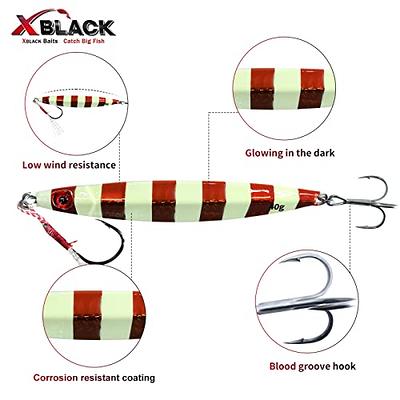 XBLACK Hard Fishing Lures Jigging Bait Sinking Metal Spoons Set 5PCS with  Tackle Box for Bass Pike Walleye Perch Fishing in Saltwater Freshwater, XBLACK  Baits, Catch Big Fish! - Yahoo Shopping