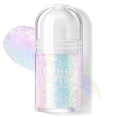  Holographic Body Glitter Gel for Body Face Hair Lip Makeup,  Sparkling Glitter Long-Lasting Waterproof Liquid Sequins for Women Girls  Perfect for Music Festival Halloween Concerts Art Party(04) : Beauty 