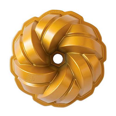 Nordic Ware NW 95577 75th Anniversary Braided Rope Bundt Cake Pan, Gold 12  Cup Capacity - Yahoo Shopping