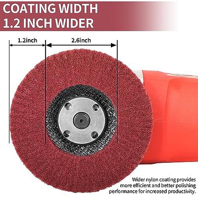 NuoDunco 5Pcs 5x7/8 320 Grit Nylon Fiber Flap Disc Grinding Polishing  Wheel for Angle Grinder Scuffing, Scouring, Sanding Rust Paint Prep  Scratch, Surface Adhesion Preparation, Automotive Autobody - Yahoo Shopping