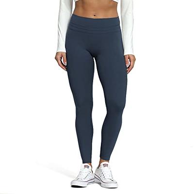 Womens Flare Leggings No Front Seam Flat High Waisted Tummy