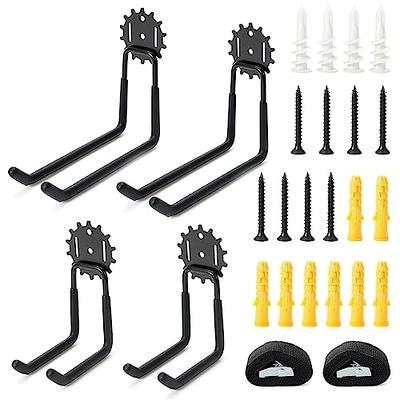 ZTSUAU 6 Pack Garage Hooks Heavy Duty, Utility Steel Garage Storage Hooks,  Wall Mount Garage Hanger & Organizer for Organizing Power Tools, Ladder,  Bulk Items - Yahoo Shopping