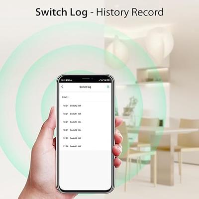 WiFi Relay Timer Smart Wireless Light Switch Module DIY WiFi Voice App Control Remote Timer Switch Timmer to Home Automation for iOS HomeKit