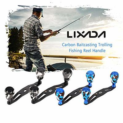 LIXADA Carbon Baitcasting Trolling Reel Handle Left Right