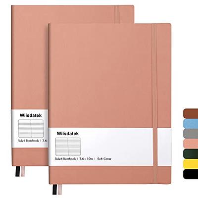 Labkiss 12 Pack Large Blank Journal Notebook Bulk, Colorful Cover