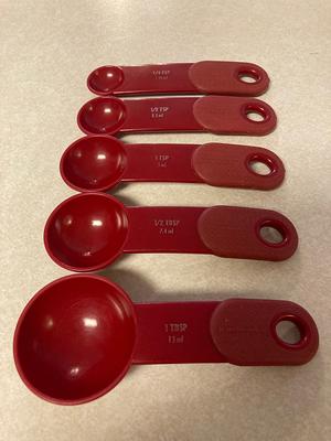 Kitchenaid Measuring Spoon Set, Kitchenaid Measuring Spoons, Red Spoon Set  - Yahoo Shopping