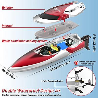 Land & Sea Two-in-One Controle Remoto Hovercraft Speedboat