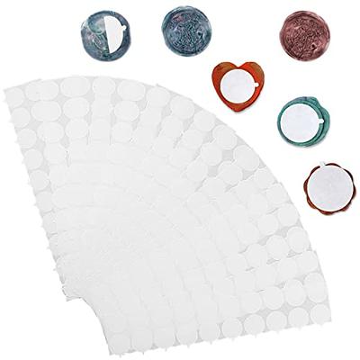 Silicone Wax Seal Mat, Pad for Wax Seal Stamp, DOSTK 24-Cavity Wax Sealing  Mat with 60Pcs Removable Sticky Dots for DIY Craft Adhesive Waxing