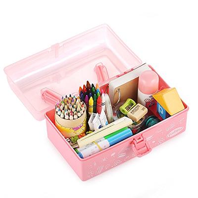 Funtopia Plastic Art Box for Kids, Multi-Purpose Portable Storage Box/Sewing  Box/Tool Box for Kids' Toys, Craft and Art Supply, School Supply, Office  Supply - Pink - Yahoo Shopping