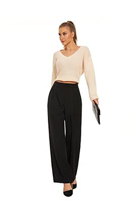 High-Waisted Pull-On Pixie Wide-Leg Pants for Women - Old Navy