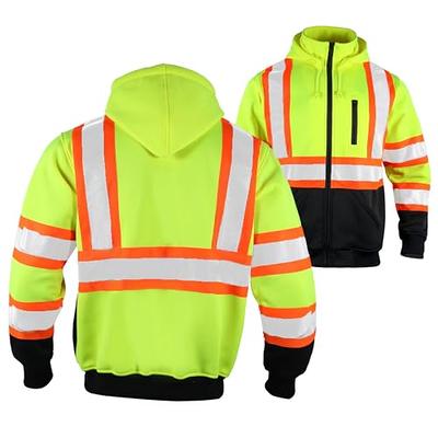 FONIRRA High Visibility Reflective Jackets for Men, Hi Vis