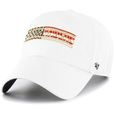 47 St Louis Cardinals White Confetti Clean Up Womens Adjustable Hat