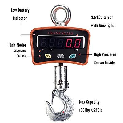 Portable Luggage Scale High Precision Travel Digital Hanging