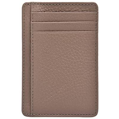 Otto Angelino Men's RFID Blocking Zippered Bifold Wallet