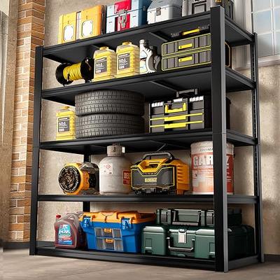 REIBII 40W Garage Shelving Heavy Duty Storage Shelves Load