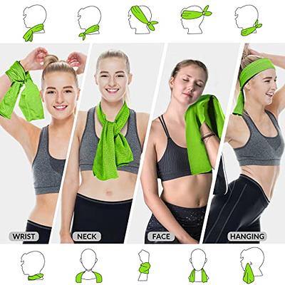 U-pick Cooling Towels for Neck and Face, Soft Breathable Yoga Towel, Chilly  Sweat Rags for Gym, Cooling Towels for Athletes, Hot Weather, Travel