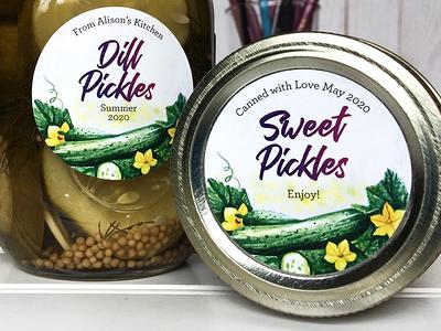 Canning Labels - Custom Labels for Mason Jars