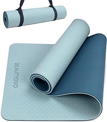  WELLDAY Yoga Mat Lemon Funny Non Slip Fitness Exercise Mat  Extra Thick Yoga Mats for home workout, Pilates, Yoga and Floor Workouts 71  x 26 Inches : Sports & Outdoors
