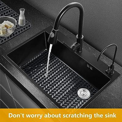 Sink Protectors for Kitchen Sink, Silicone Sink Mats for Bottom of