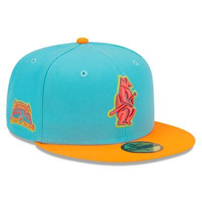 Men's Boston Red Sox New Era Yellow/Light Blue City Connect Two-Tone 9FIFTY  Snapback Hat