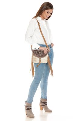 ZOVYRON Women's Fringe Crossbody Bag