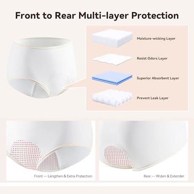 Reusable Cloth Incontinence Pads, Multipack