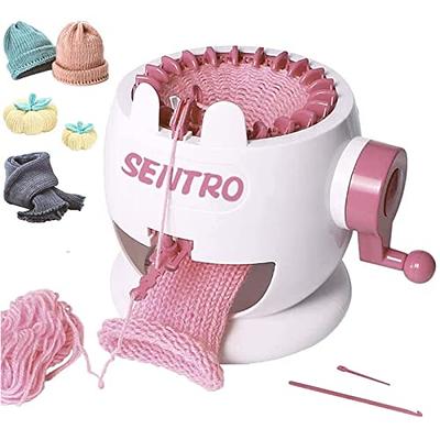 48 Needles Knitting Machine, Multifunctional Smart Manual Rotating Knit  Loom Machine Kit with Row Counter, for Adults Kids Knitting DIY Toy Socks  Hats Scarves - Yahoo Shopping