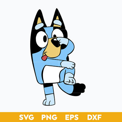 Bluey Bingo Svg, Bingo Dog Svg, Bluey Svg, Cartoon Svg - Inspire