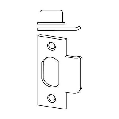 Schlage 10-001 T Strike Plate with Dust Box Satin Nickel Hardware  Accessories and Parts Door Hardware Parts Strike Plates - Yahoo Shopping