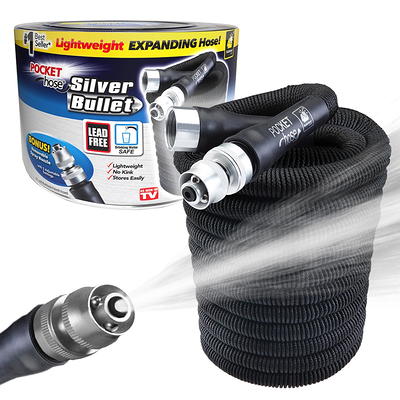 Silver Bullet 25ft Pocket Hose - As Seen On Tv : Target