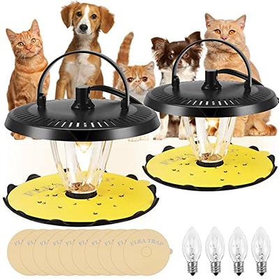 Insect Trap, Sticky Bulb Bedbug Trap With Sticky Discs Light Bulb