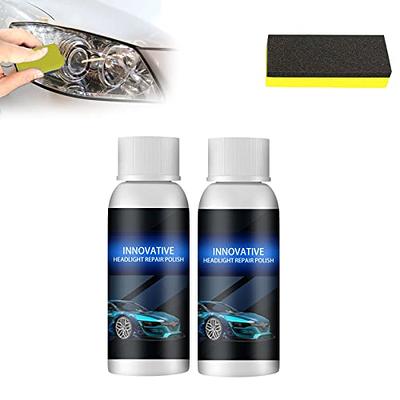 DASHENRAN Yearpapier Headlight Restore, Innovative Headlight Repair Polish  Spray, Keep Clear Headlight Coating (50ml, 2pcs) - Yahoo Shopping