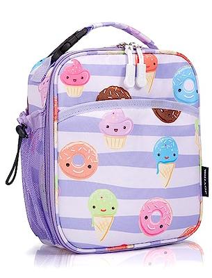 Cute Donuts Lunch Bag Insulated Lunch Box for Teen Girls Kids Women  Reusable