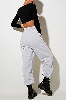 AUTOMET Sweatpants for Women Fall Fashion Outfits 2023 Oversized