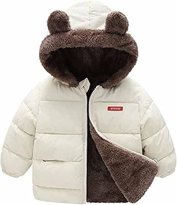 Boys Winter Clothing Fleece Padded Coat Baby Boys' Cotton-Padded