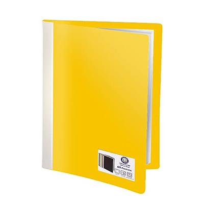 Credibility Presentation Binder with Plastic Sleeves, 60 Pockets