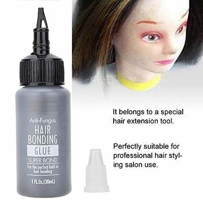 Hair Glue,Anti Allergy Hair Bonding Glue Hairpiece Wig Hair Extension Gel  Glue for Pro Salon 118ml (30ML) - Yahoo Shopping