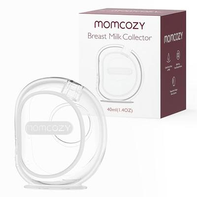 Momcozy Colostrum Collector Reusable Breast Milk Collector with Storage  Case and Cotton Wipe, Portable Colostrum Container BPA Free, Multi-Use