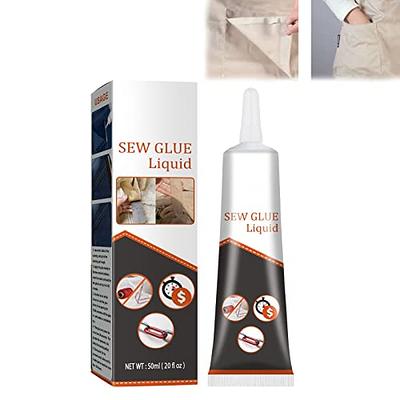 Cloth Repair Sew Glue Liquid 50ml, Fabric Sewing Glue Liquid, 2023 New  Instant Sew Glue Bonding Liquid, Multi Fabric Sew Glue, Sew Glue Liquid for  All Fabrics (1, A) - Yahoo Shopping