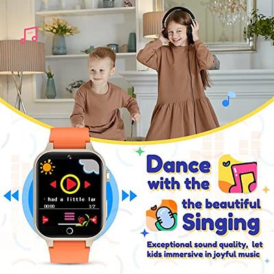 Smart Watch for Kids with Video Camera Music Player Educational Birthday  Gifts for 6 7 8 9 10 11 12 Year Old Boys (Pink)