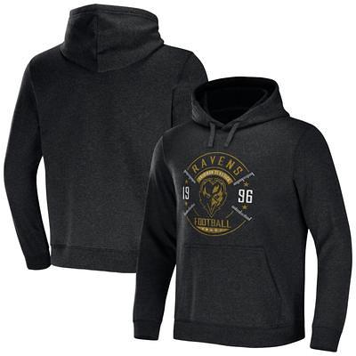 NFL X DARIUS RUCKER Men's NFL x Darius Rucker Collection by Fanatics Black  Las Vegas Raiders Raglan Full-Zip Hoodie