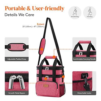 Lifewit Collapsible Cooler Bag Insulated Soft Cooler Portable Double Decker  Cooler Tote for Trip/Picnic/Sports/Flight - China Cooler Bag and Organizer  Bag price