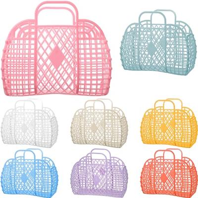 Mini jelly purse and handbags,waterproof and washable sling bag